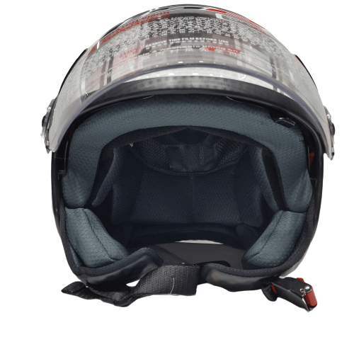 fgn helmet half faced of168 front open