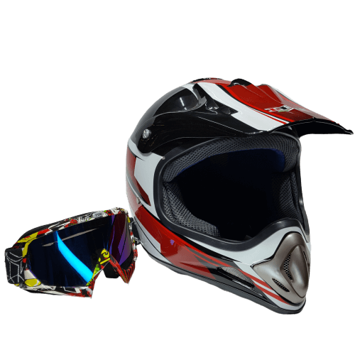 ΚΡΑΝΟΣ MOTOCROSS IBK 819-Z ΚΟΚΚΙΝΟ - Image 7