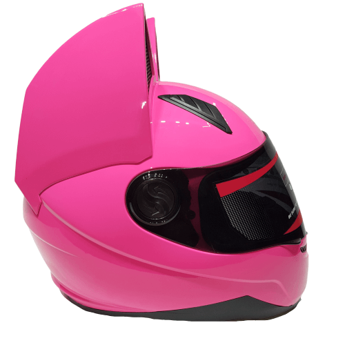 nitrinos neko cat pink helmet right