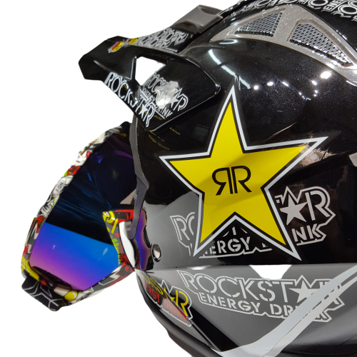 rockstar motocross helmet