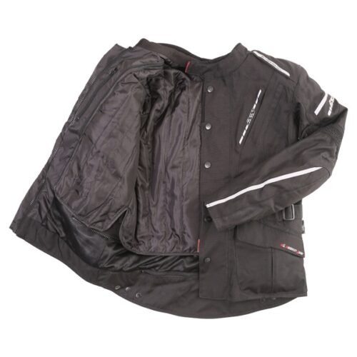 jacket ixs taranis black open