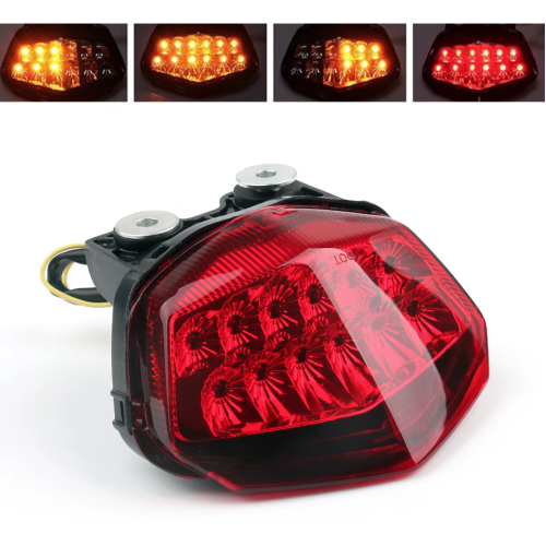 OΠΙΣΘΕΝ LED ΦΑΝΑΡΙ ΜΕ ΦΛΑΣ KAWASAKI NINJA EX250R 2008-2012 - Image 3