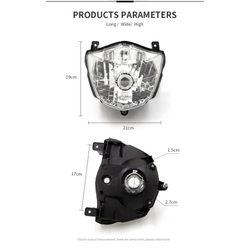 EΜΠΡΟΣ ΦΑΝΑΡΙ YAMAHA XTX XT660X 2004-2006 / XT660R 2004-2016 - Image 4