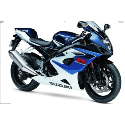 FAIRING GSXR1000 2005-2006 BLUE WHITE 2