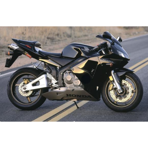 FAIRING HONDA CBR600RR 2003-2004 BLACK GREY 2