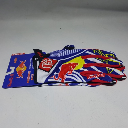 ΓΑΝΤΙΑ MOTOCROSS RED BULL KTM ΜΠΛΕ-ΚΟΚΚΙΝΑ XL - Image 3