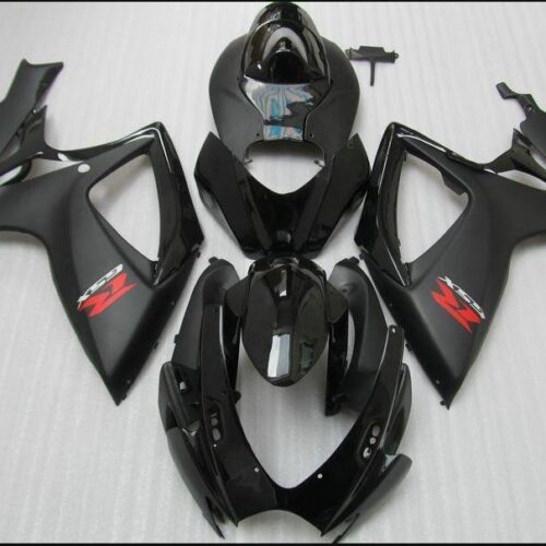 FULL FAIRING ΣΕΤ ΠΛΑΣΤΙΚΑ SUZUKI GSXR600/750 2006-2007 ΜΑΥΡΟ ΚΟΚΚΙΝΟ