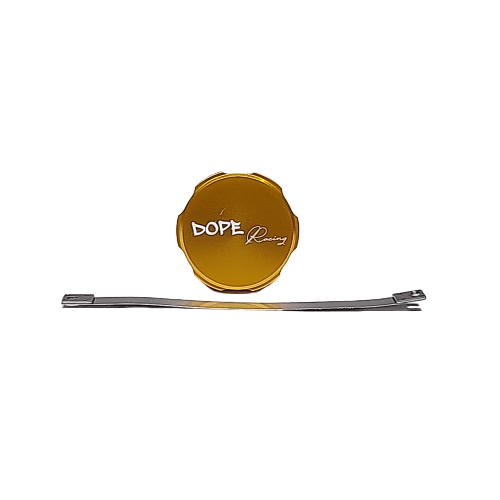 ΔΟΧΕΙΟ ΥΓΡΩΝ ΦΡΕΝΩΝ ΟΠΙΣΘΕΝ ΣΤΡΟΓΓΥΛΟ DOPE RACING ΧΡΥΣΟ - Image 2