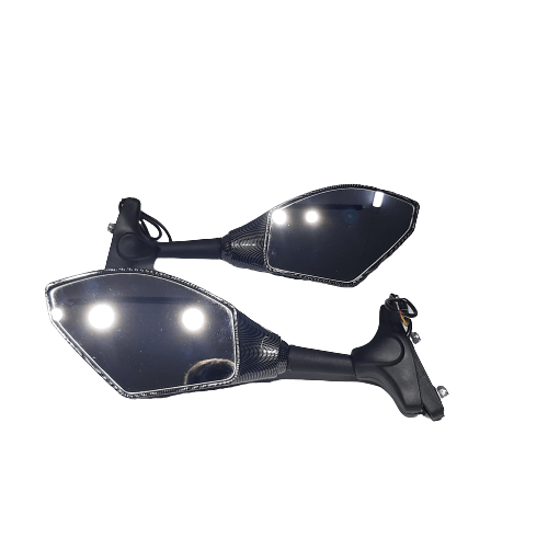 ΣΕΤ ΚΑΘΡΕΦΤΕΣ ΜΕ ΦΛΑΣ LED ΓΙΑ FAIRING 702 - Image 3