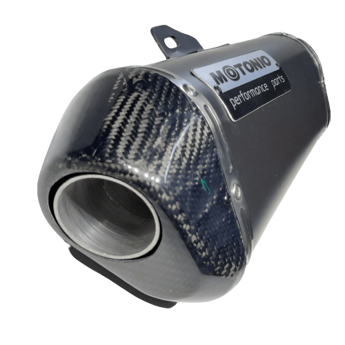 ΕΞΑΤΜΙΣΗ ΤΕΛΙΚΟ MOTONIO ΜΑΥΡΗ ΜΕ CARBON TIP Φ54 - Image 2