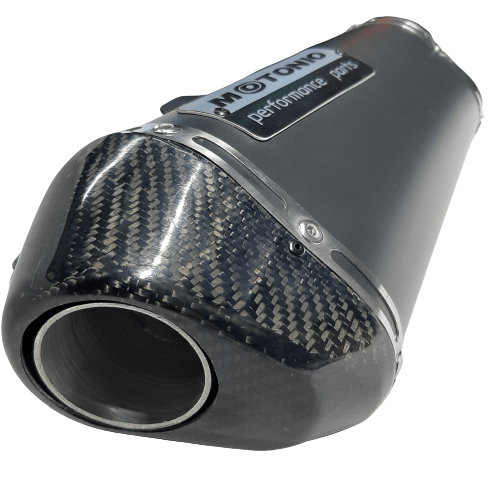 ΕΞΑΤΜΙΣΗ ΤΕΛΙΚΟ MOTONIO ΜΑΥΡΗ ΜΕ CARBON TIP Φ54 - Image 5