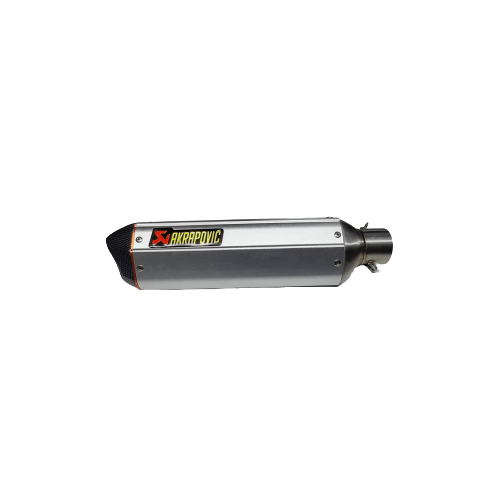 ΕΞΑΤΜΙΣΗ ΤΕΛΙΚΟ ΤΥΠΟΥ AKRAPOVIC POLYGON SHORT OEM ΑΣΗΜI ΜΕ CARBON TIP - Image 2