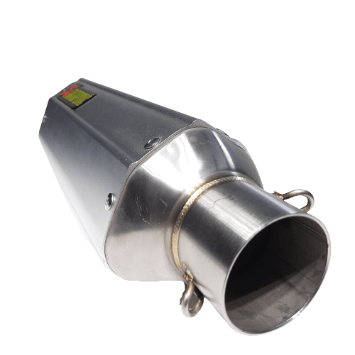 ΕΞΑΤΜΙΣΗ ΤΕΛΙΚΟ ΤΥΠΟΥ AKRAPOVIC POLYGON SHORT OEM ΑΣΗΜI ΜΕ CARBON TIP - Image 5