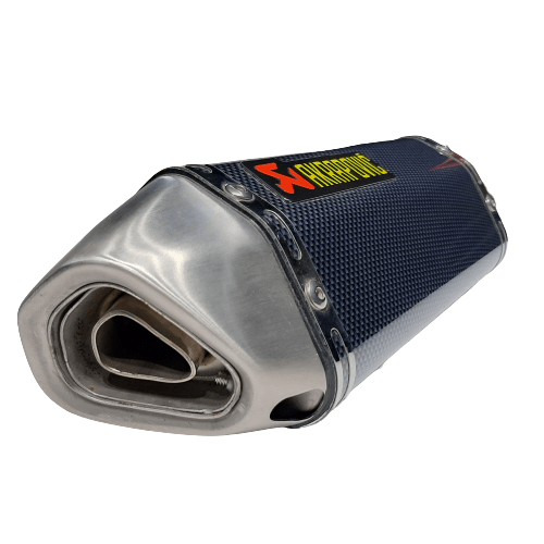 ΕΞΑΤΜΙΣΗ AKRAPOVIC ΕΞΑΓΩΝΗ SHORT CARBON / ΑΣΗΜΙ TIP - Image 2