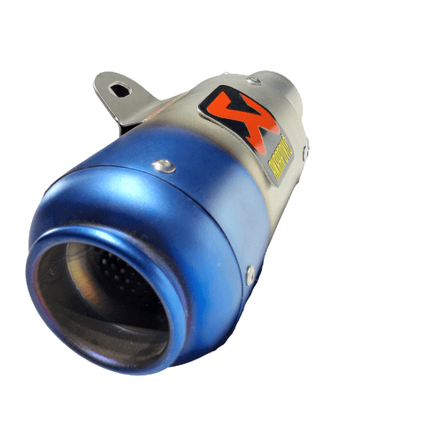 ΕΞΑΤΜΙΣΗ AKRAPOVIC ΚΟΝΤΗ ΜΕΛΑΝΙΑΣΜΕΝΗ Φ51 - Image 3