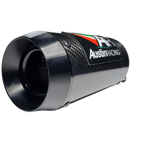 ΕΞΑΤΜΙΣΗ ΤΕΛΙΚΟ ΤΥΠΟΥ AUSTIN RACING BARREL OEM CARBON Φ61 - Image 2