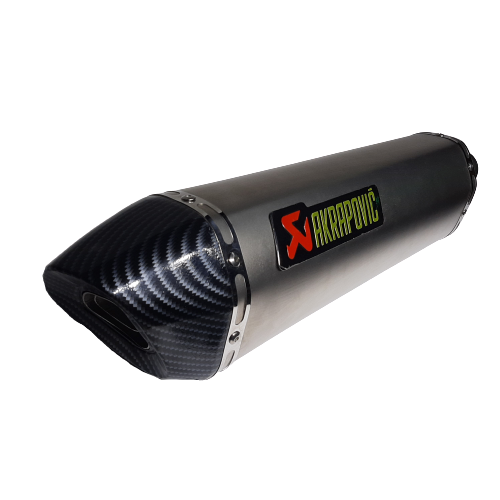 ΤΕΛΙΚΟ ΕΞΑΤΜΙΣΗΣ ΤΥΠΟΥ AKRAPOVIC HEXAGON LONG OEM ΑΣΗΜΙ Φ51 - Image 3