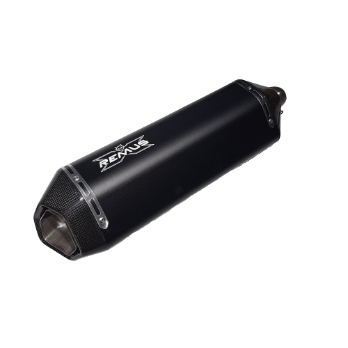 ΕΞΑΤΜΙΣΗ ΤΕΛΙΚΟ ΤΥΠΟΥ REMUS ΜΑΥΡΗ ΜΕ CARBON TIPS Φ51 - Image 2