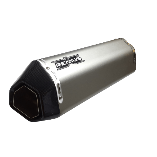 ΕΞΑΤΜΙΣΗ ΤΕΛΙΚΟ ΤΥΠΟΥ REMUS ΑΣΗΜΙ MAT ΜΕ CARBON TIP Φ51 - Image 2