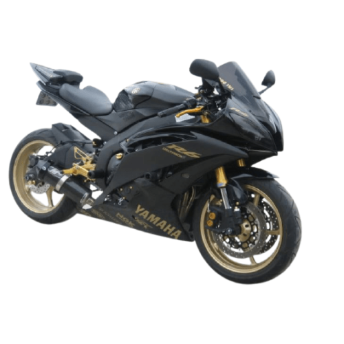 FULL FAIRING ΣΕΤ ΠΛΑΣΤΙΚΑ YAMAHA YZF R6 2008-2016 ΜΑΥΡΟ-ΧΡΥΣΟ - Image 2