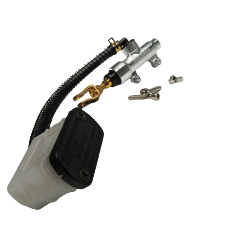 ΤΡΟΜΠΑ ΦΡΕΝΟΥ BREMBO  ΑΣΗΜΙ - Image 2