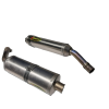 ΣΕΤ ΜΕΤΑΧΕΙΡΙΣΜΕΝΩΝ ΕΞΑΤΜΙΣΕΩΝ AKRAPOVIC FULL SILVER GP R1 2004-2006 - Image 3