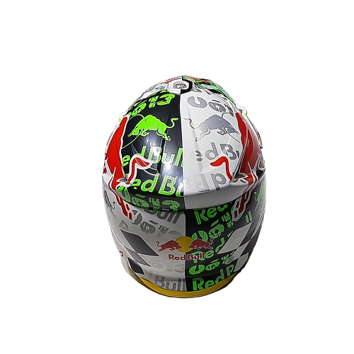 ΚΡΑΝΟΣ MOTOCROSS REDBULL MX-GP DC ΠΡΑΣΙΝΟ XL - Image 3