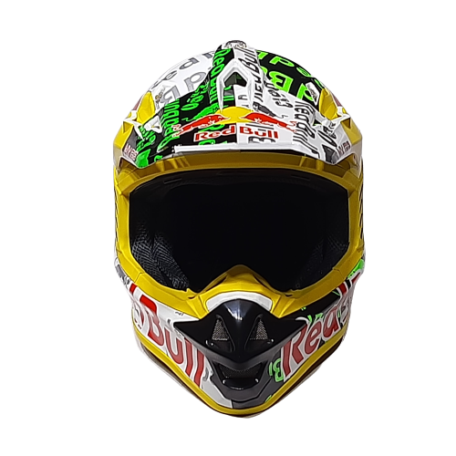 ΚΡΑΝΟΣ MOTOCROSS REDBULL MX-GP DC ΠΡΑΣΙΝΟ XL - Image 4