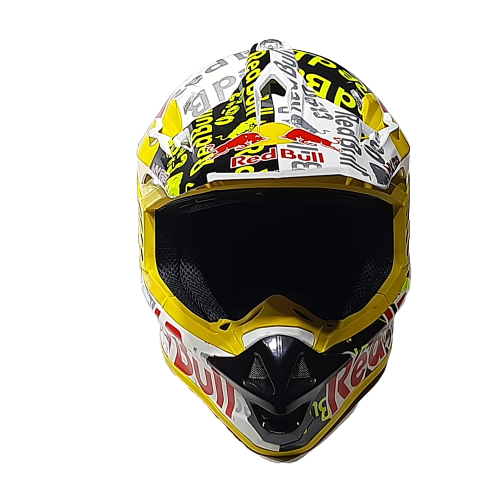 ΚΡΑΝΟΣ MOTOCROSS REDBULL MX-GP DC ΚΙΤΡΙΝΟ XL - Image 2
