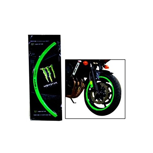 ΑΥΤΟΚΟΛΛΗΤΟ ΖΑΝΤΑΣ MONSTER ΠΡΑΣΙΝΟ