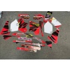 ΣΕΤ ΑΥΤΟΚΟΛΛΗΤΑ FAIRING HONDA CRM 250R FX ΚΟΚΚΙΝΟ-ΚΙΤΡΙΝΟ - Image 2