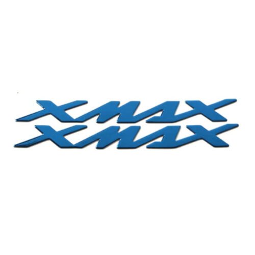 ΣΕΤ ΑΥΤΟΚΟΛΛΗΤΑ FAIRING YAMAHA X-MAX ΜΠΛΕ 16X5CM