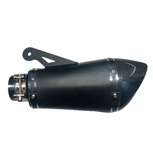 ΔΕΞΙΑ ΕΞΑΤΜΙΣΗ AKRAPOVIC HP ΜΑΥΡΗ ΜΕ CARBON ΤΕΛΕΙΩΜΑ Φ60 - Image 3