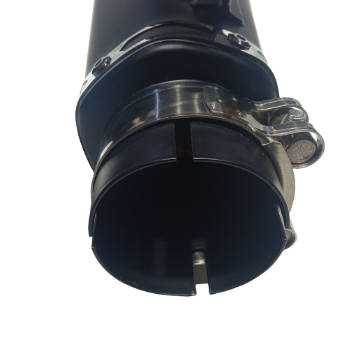 ΔΕΞΙΑ ΕΞΑΤΜΙΣΗ AKRAPOVIC HP ΜΑΥΡΗ ΜΕ CARBON ΤΕΛΕΙΩΜΑ Φ60 - Image 2