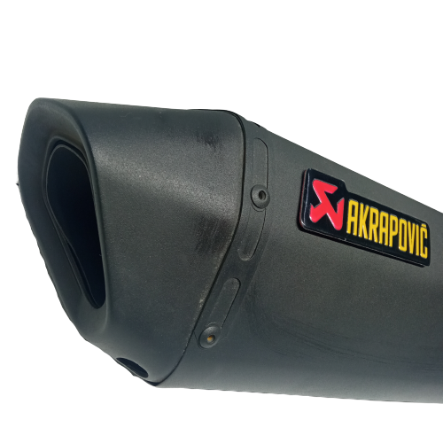 ΣΕΤ ΕΞΑΤΜΙΣΕΩΝ AKRAPOVIC ΜΑΤ ΜΑΥΡΟ Φ48 - Image 2