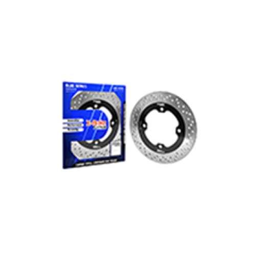 ΠΙΣΩ ΔΙΣΚΟΠΛΑΚΑ HONDA TRANSALP/SH125/SH150 ΣΤΡΟΓΓΥΛΗ ΑΣΗΜΙ-ΜΑΥΡΟ XBRAKE