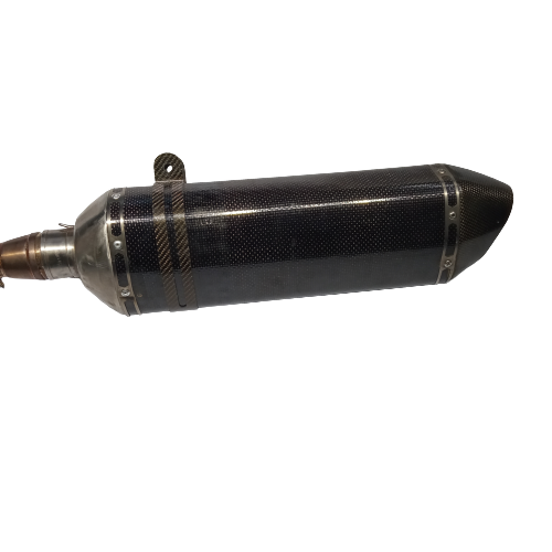 ΟΛΟΣΩΜΗ ΕΞΑΤΜΙΣΗ AKRAPOVIC HEXAGON TMAX500 2001-2011 TMAX530 2012-2016 TMAX560 2014-2016 CARBON - Image 8
