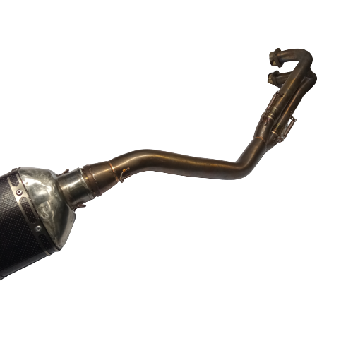 ΟΛΟΣΩΜΗ ΕΞΑΤΜΙΣΗ AKRAPOVIC HEXAGON TMAX500 2001-2011 TMAX530 2012-2016 TMAX560 2014-2016 CARBON - Image 7