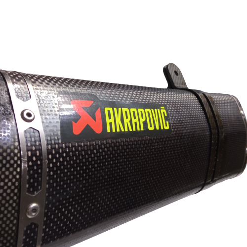ΟΛΟΣΩΜΗ ΕΞΑΤΜΙΣΗ AKRAPOVIC HEXAGON TMAX500 2001-2011 TMAX530 2012-2016 TMAX560 2014-2016 CARBON - Image 4