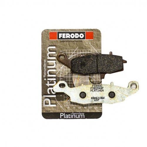 ΣΕΤ ΜΠΡΟΣΤΑ ΤΑΚΑΚΙΑ FERODO KAWASAKI ER6N ABS 650 2011-2011 PLATINUM