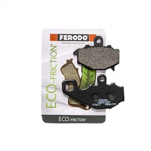 ΣΕΤ ΠΙΣΩ ΤΑΚΑΚΙΑ FERODO KAWASAKI ER6N ABS (ER650E) 650 2012- ECO FRICTION