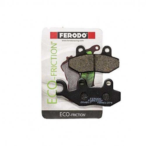 ΣΕΤ ΜΠΡΟΣΤΑ ΤΑΚΑΚΙΑ FERODO KAWASAKI Z300 2015-2021 ECO FRICTION