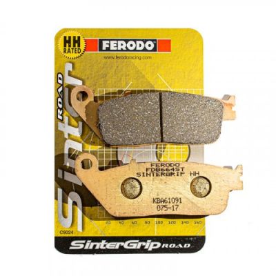 ΣΕΤ ΜΠΡΟΣΤΑ ΤΑΚΑΚΙΑ FERODO HONDA FMX 650 2007-2021 SINTER ROAD