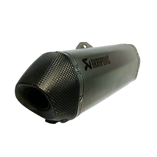 ΤΕΛΙΚΟ ΕΞΑΤΜΙΣΗΣ AKRAPOVIC HEXAGON ΤΙΤΑΝΙΟΥ CARBON Φ65 - Image 2