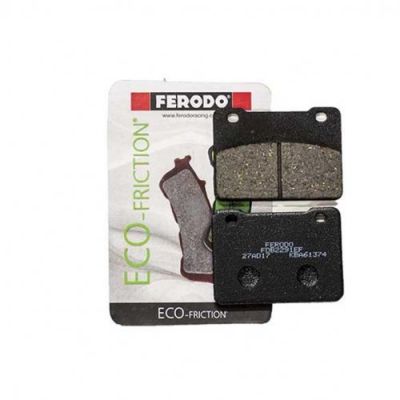 ΣΕΤ ΜΠΡΟΣΤΑ ΤΑΚΑΚΙΑ FERODO SYM WOLF 300 CLASSIC 2015-2021 ECO FRICTION