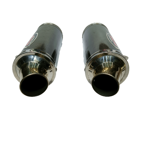 ΔΙΠΛΑ ΤΕΛΙΚΑ BOS CARBON ΟΒΑΛ ΜΕ ΜΠΟΥΚΑ YAMAHA TDM900 - Image 3