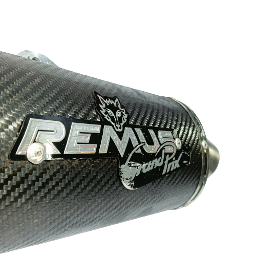 ΔΙΠΛΑ ΤΕΛΙΚΑ REMUS CARBON ΟΒΑΛ ΜΕ ΜΠΟΥΚΑ YAMAHA TDM900 - Image 3