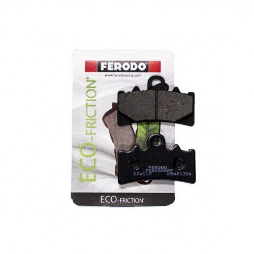 ΣΕΤ ΜΠΡΟΣΤΑ ΤΑΚΑΚΙΑ FERODO KTM RC 200 (ABS STD) 2014-2021 ECO FRICTION