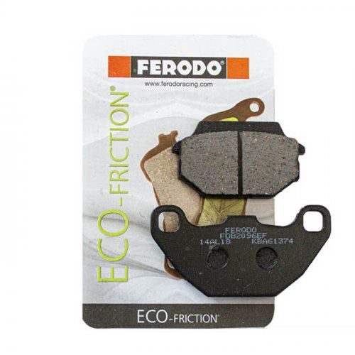 ΣΕΤ ΜΠΡΟΣΤΑ ΤΑΚΑΚΙΑ FERODO SYM HD 125 2004-2007 ECO FRICTION