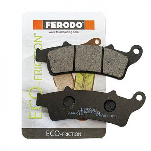 ΣΕΤ ΜΠΡΟΣΤΑ ΤΑΚΑΚΙΑ FERODO PIAGGIO BEVERLY 350 (4T 4V M69) NO ABS 2011-2021 ECO FRICTION